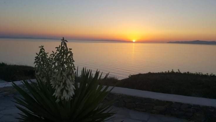 Syros Apartments Suites Chryssonisos Кинион Экстерьер фото