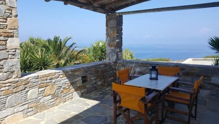 Syros Apartments Suites Chryssonisos Кинион Экстерьер фото