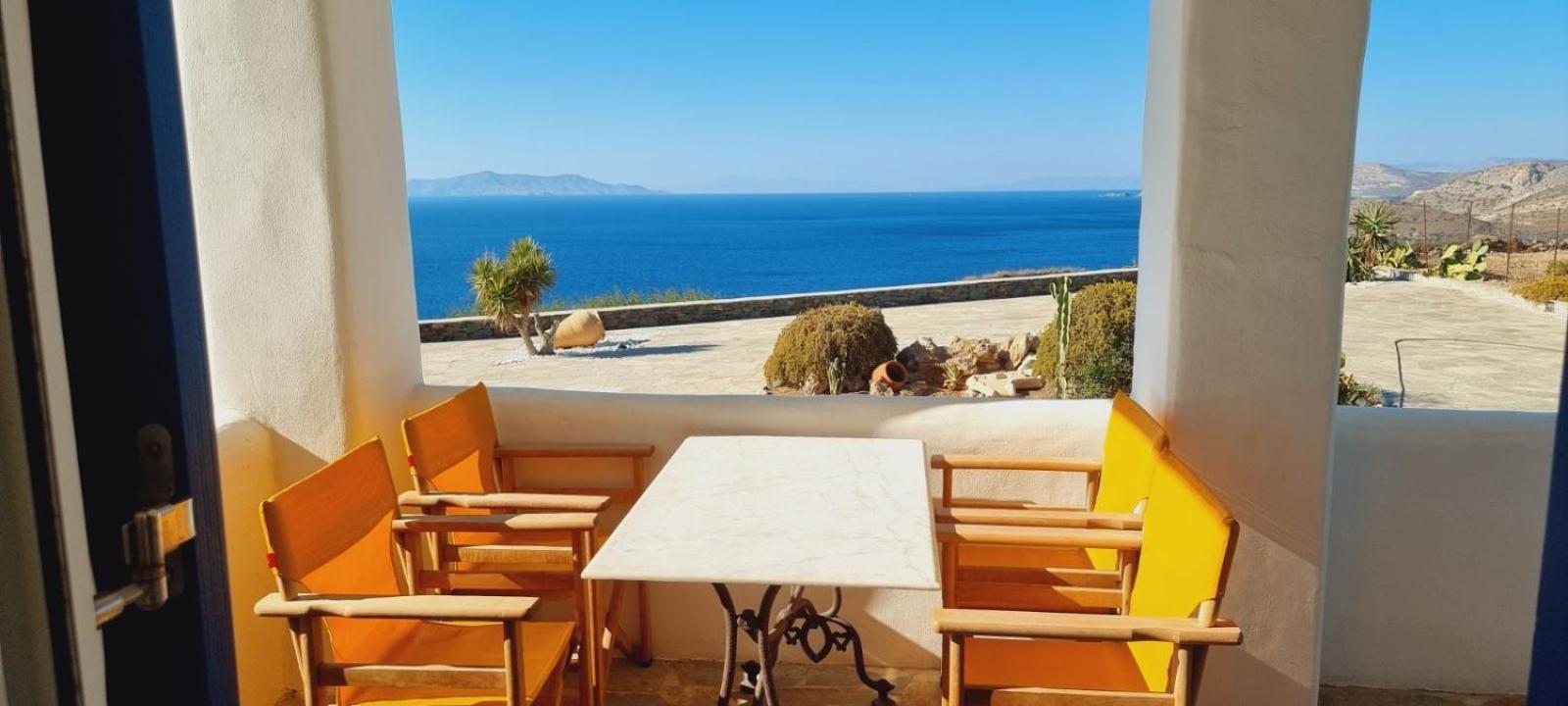 Syros Apartments Suites Chryssonisos Кинион Экстерьер фото